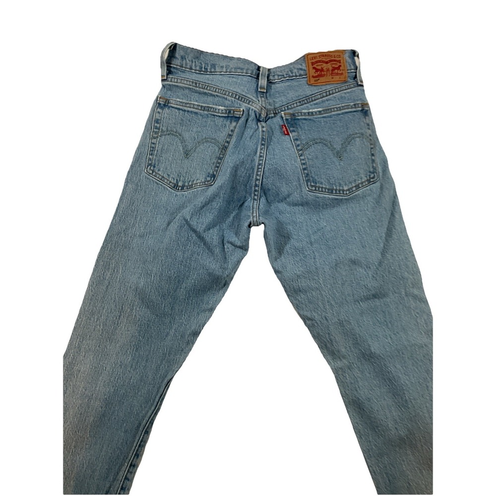 Levi's Straight Leg Jeans - Light Blue Denim